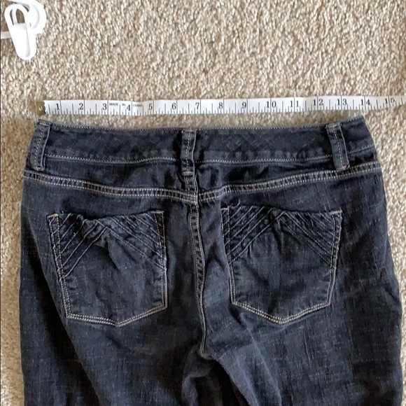 B2GOFREE 🍭WHBM Black Trouser Jeans Sz 2S - Picture 4 of 7